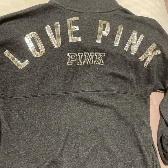 small victoria’s secret pink sequin pullover - Picture 2 of 2